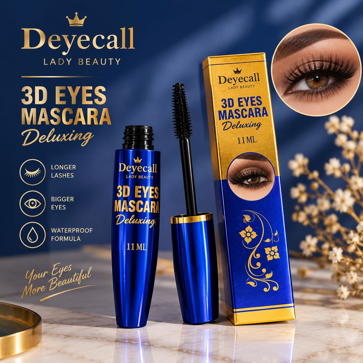 -2147483648_-211405 ریمل دای سل فلزی Deycall 115 - تصویر 1