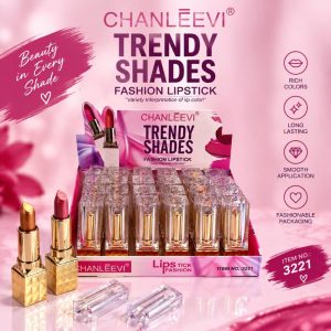 رژ لب  جامد شاین دار 3221  CHANL EEVI