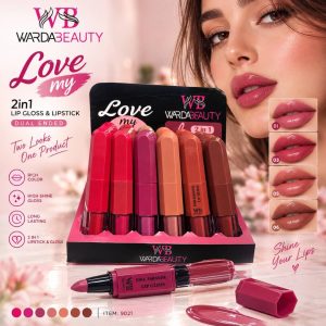 رژ لب دوسر WARDA BEAUTY 9021
