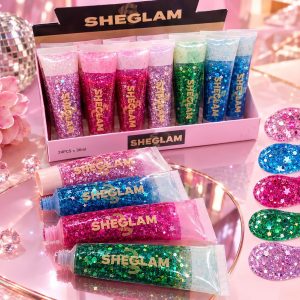 گلیتر تیوپی SHECLAM