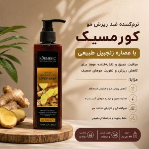 نرم کننده مو زنجبیل KORMESIC  84084