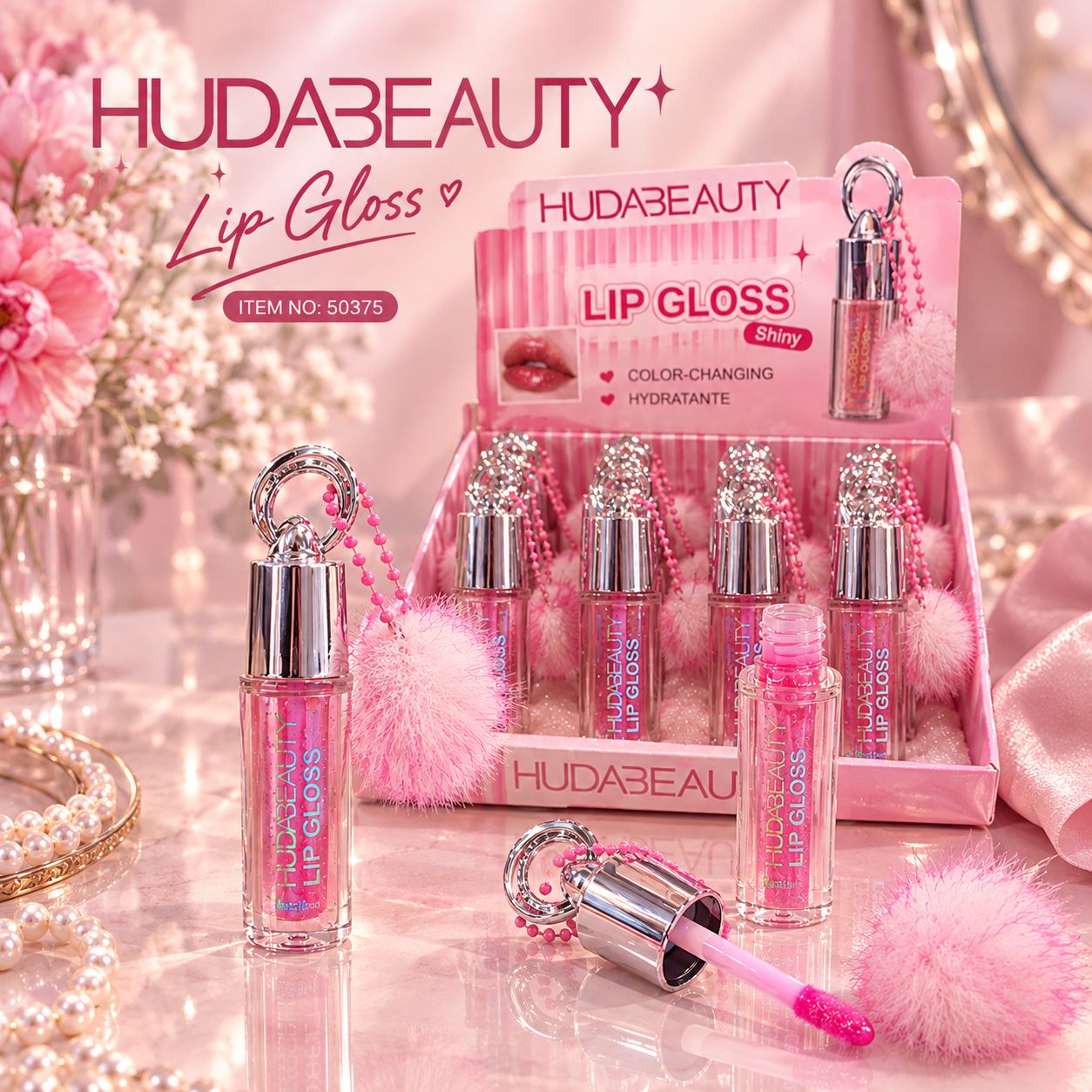 file_0000000041b481f6a1ed6e4c921ac596 بالم لب 50375 HUDA BEAUTY - تصویر 1