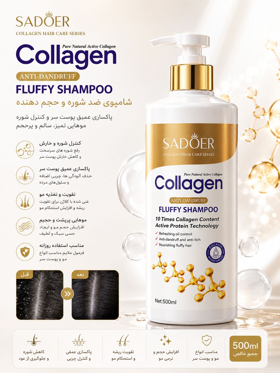 file_00000000647871f4a0780666f42ca299 شامپو کلاژن 14115 SADOER - تصویر 1