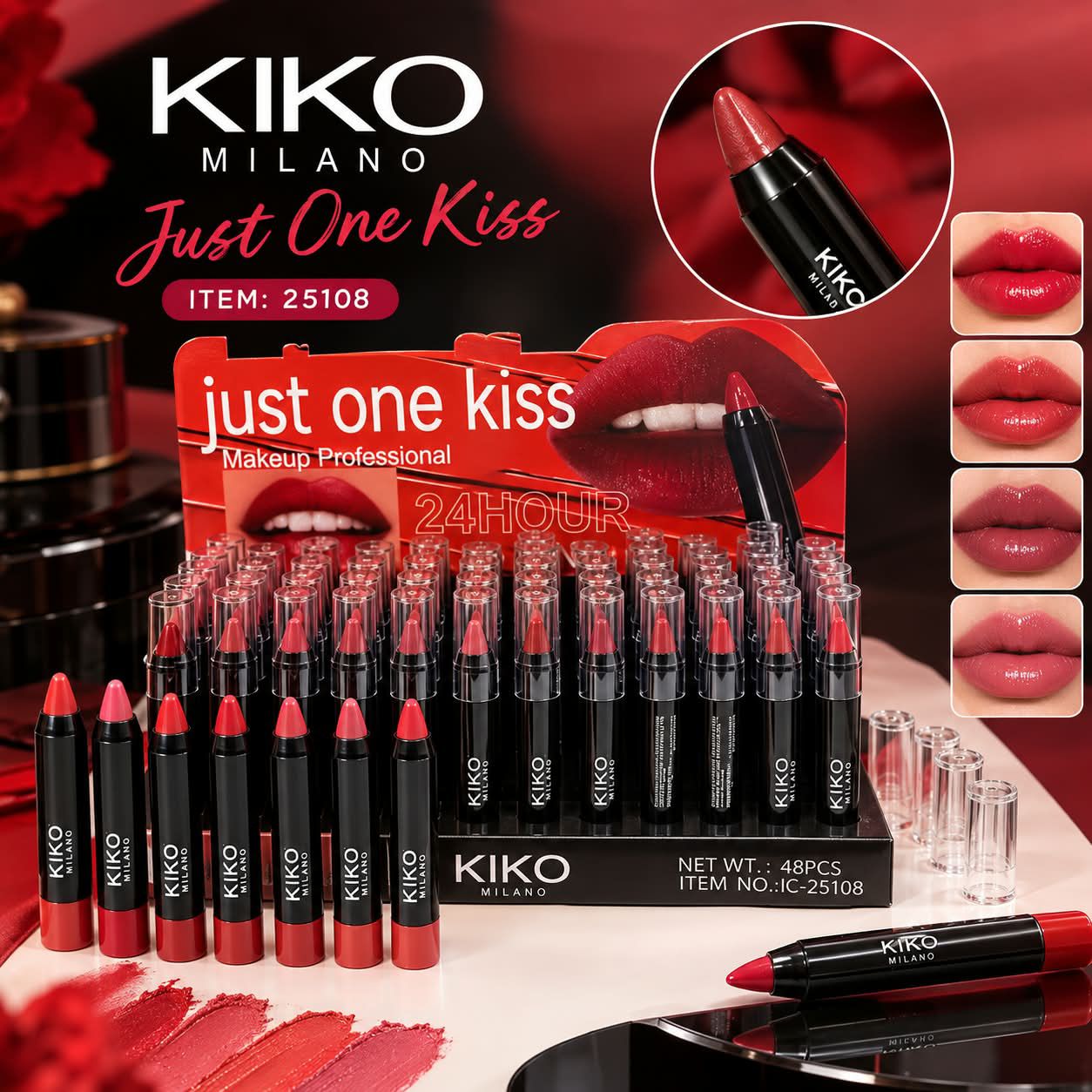 IMG-20261006-WA0062 رژ پیچی کیکو 25108 KiKo - تصویر 1